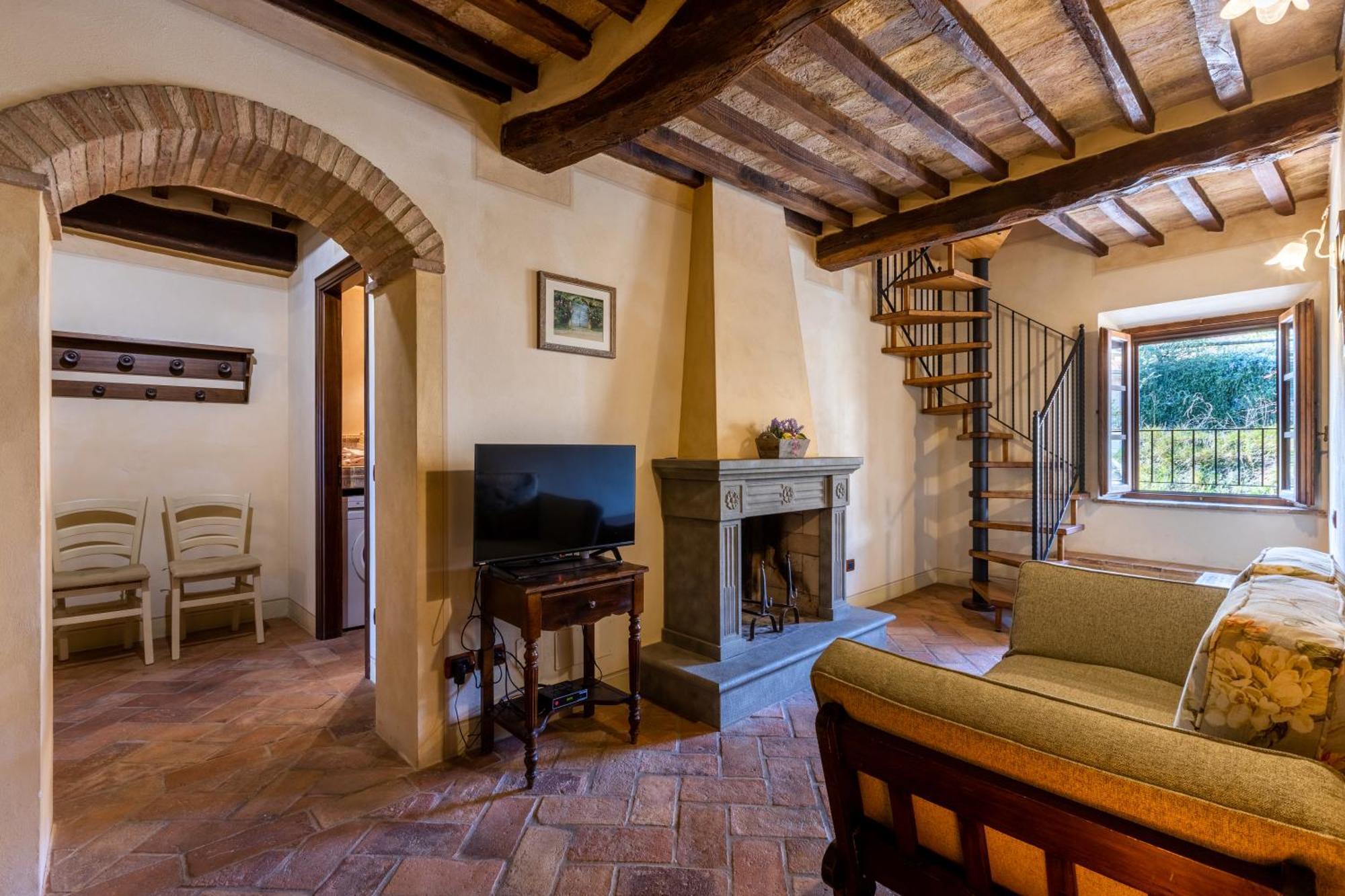 La Terrazza Villa Chianni Bagian luar foto