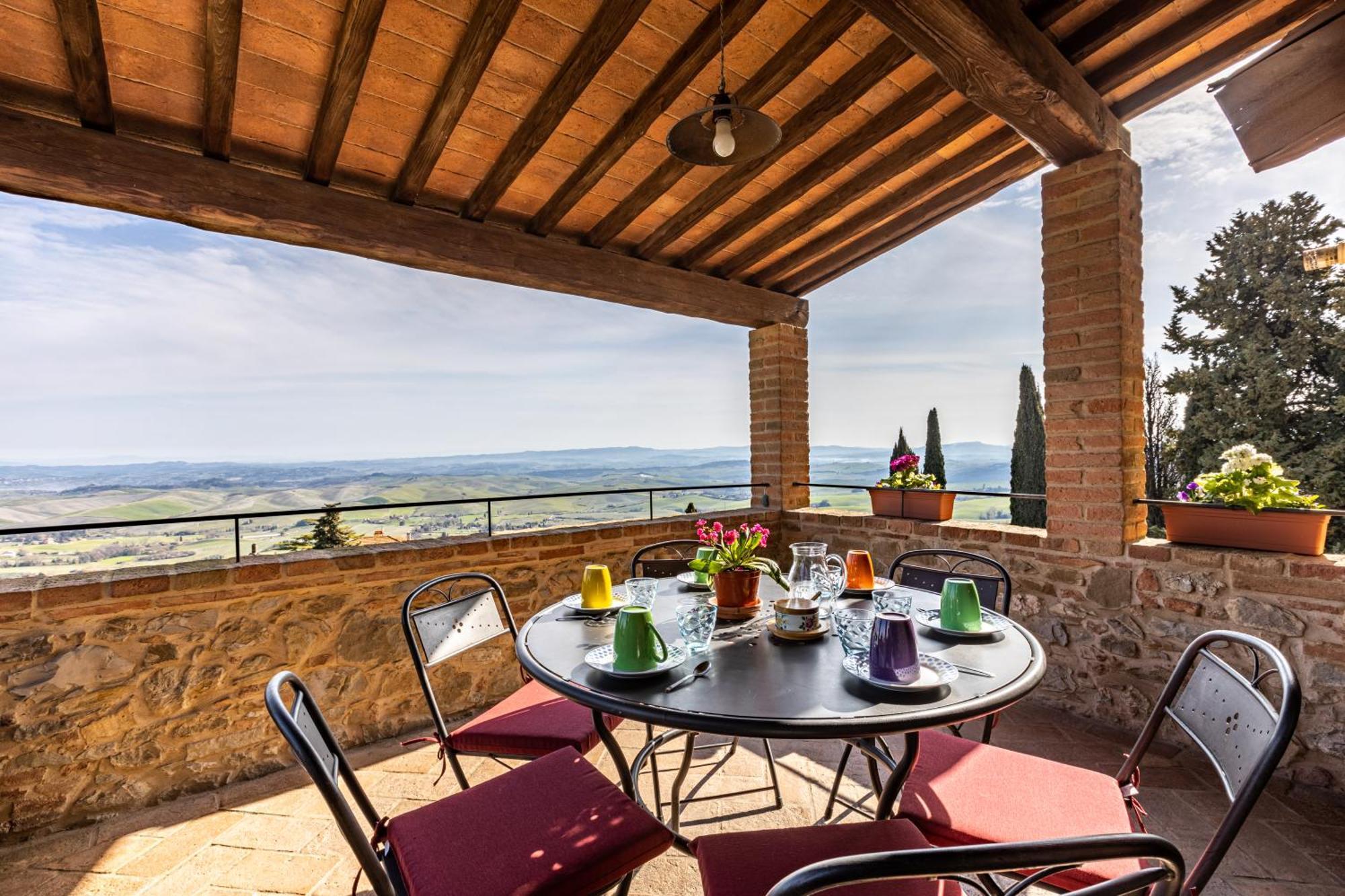 La Terrazza Villa Chianni Bagian luar foto