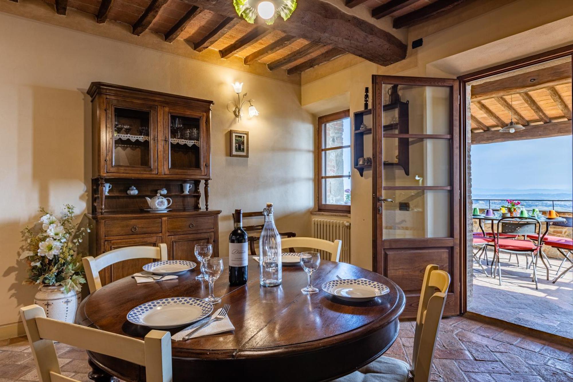 La Terrazza Villa Chianni Bagian luar foto