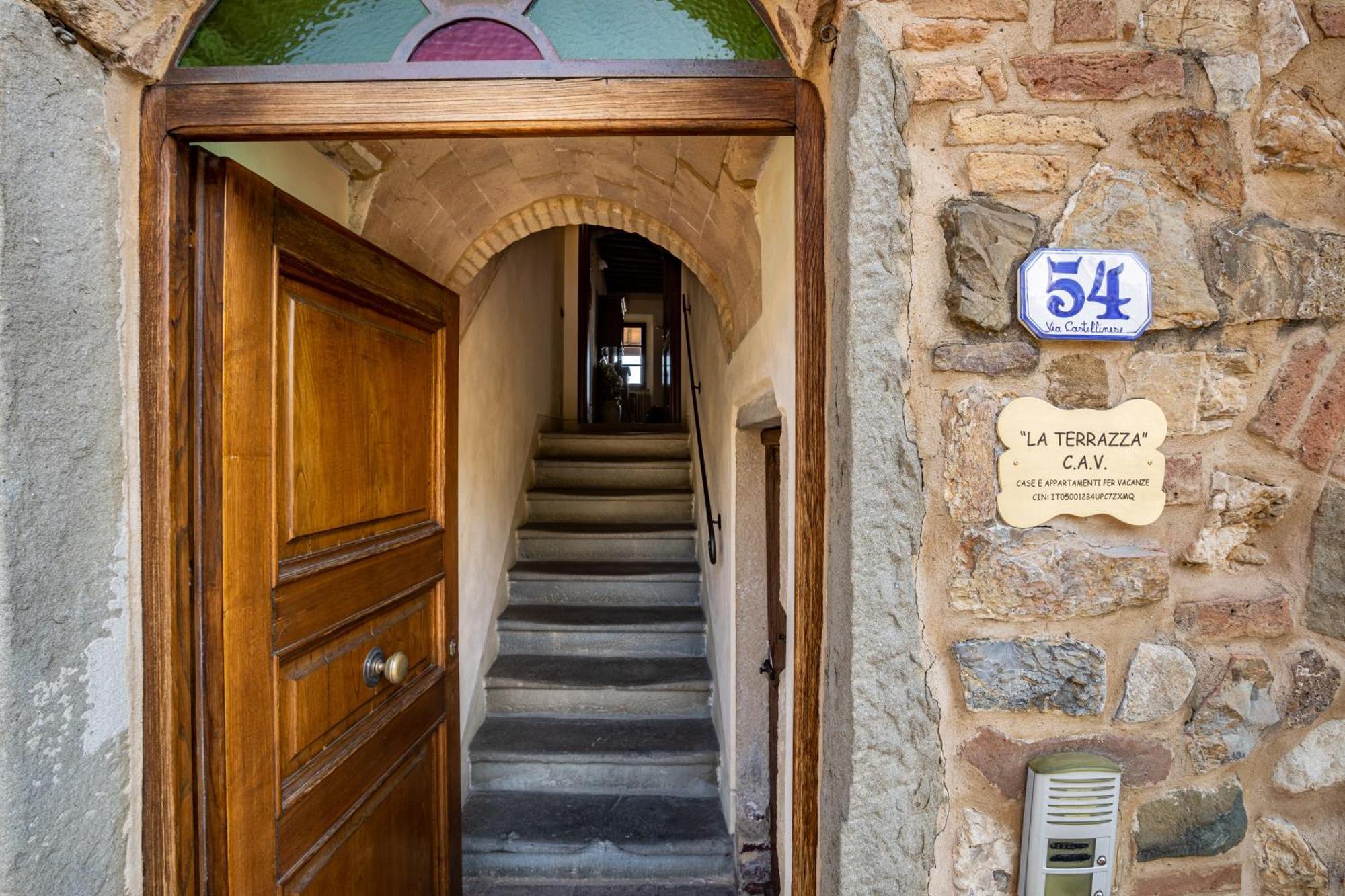 La Terrazza Villa Chianni Bagian luar foto