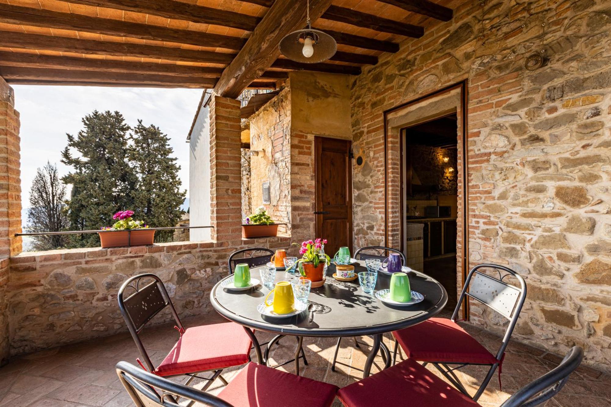 La Terrazza Villa Chianni Bagian luar foto