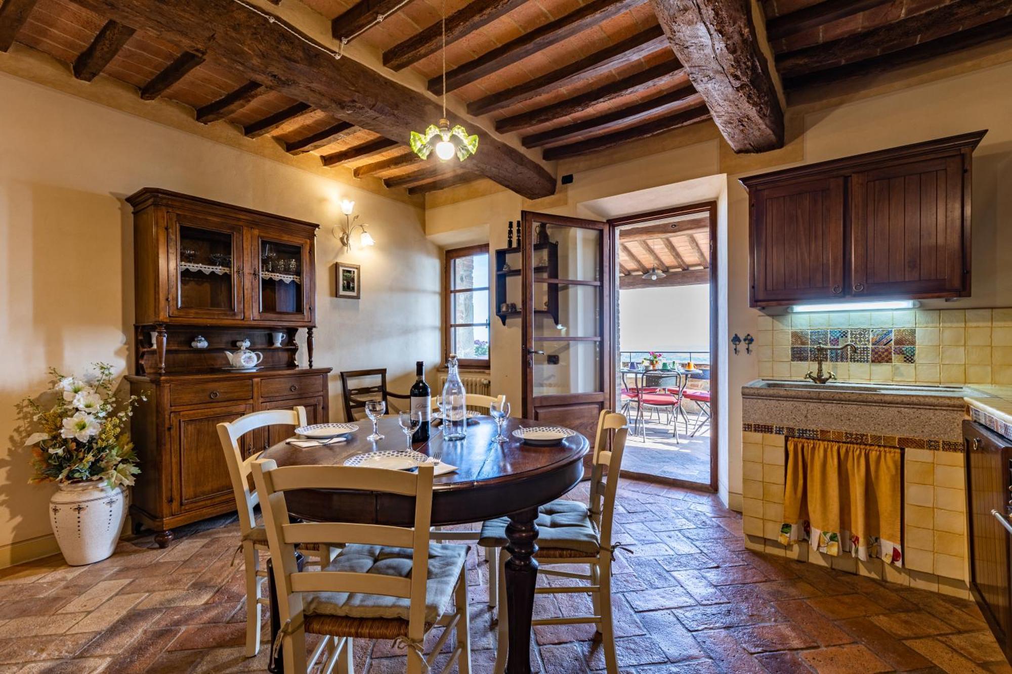 La Terrazza Villa Chianni Bagian luar foto